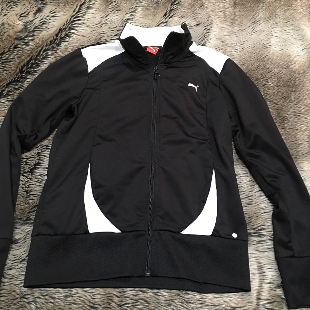 Puma Black and White Women's Jacket